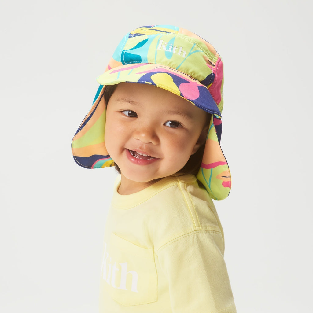 Kith Baby Abstract Swim Sun Hat - Multi