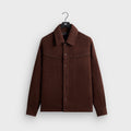 Kith Patchwork Tweed Johnson Shirt - Saddle