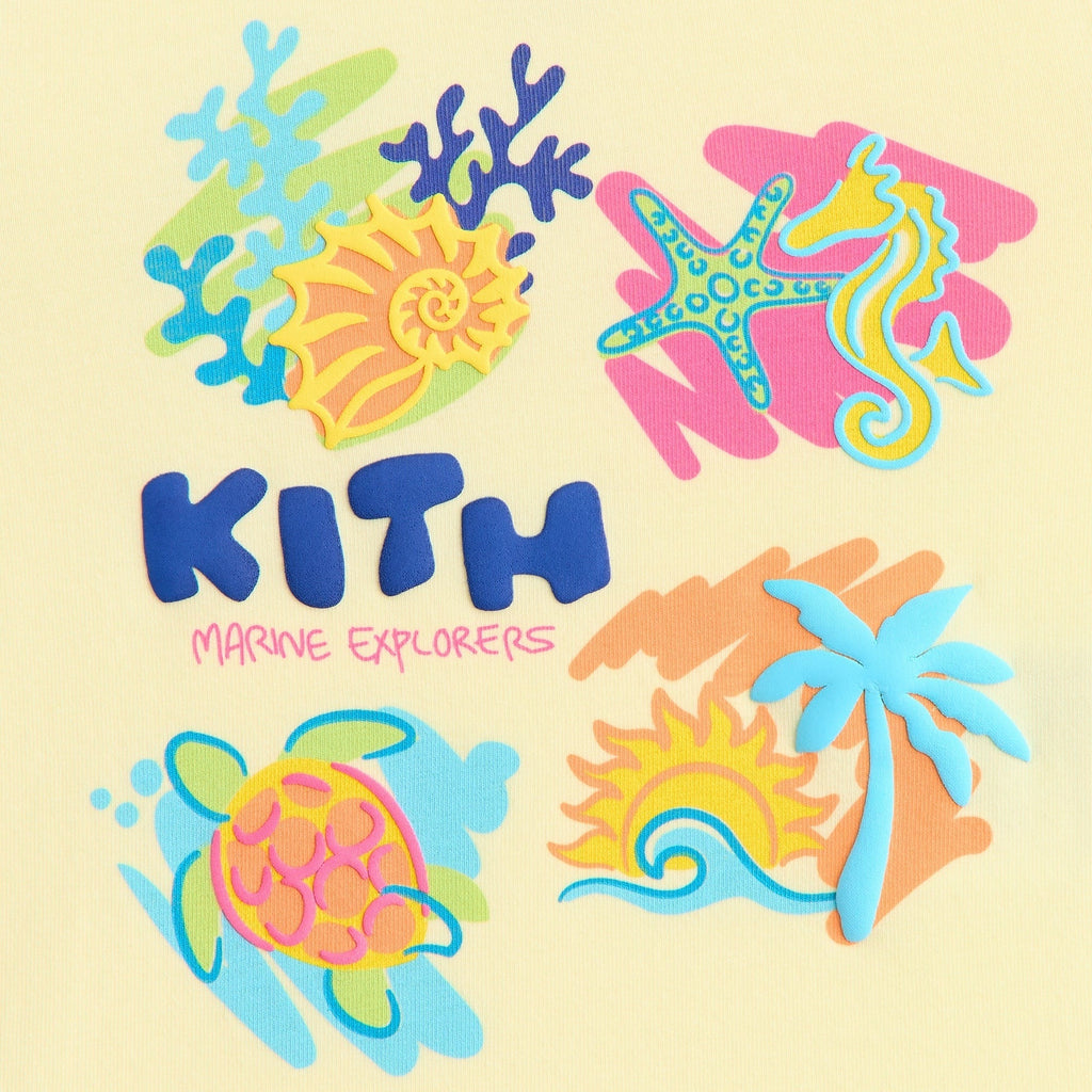 Kith Baby Seaside Souvenir Bodysuit - Straw