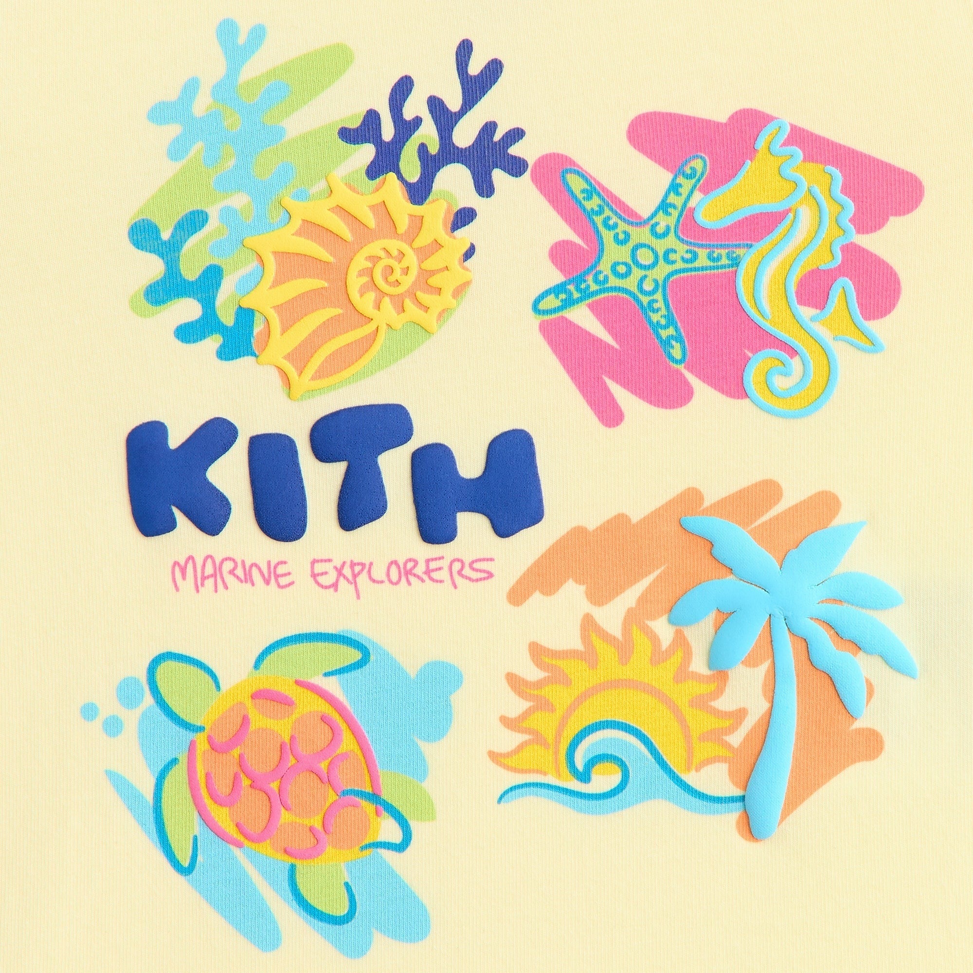 Kith Baby Seaside Souvenir Bodysuit - Straw