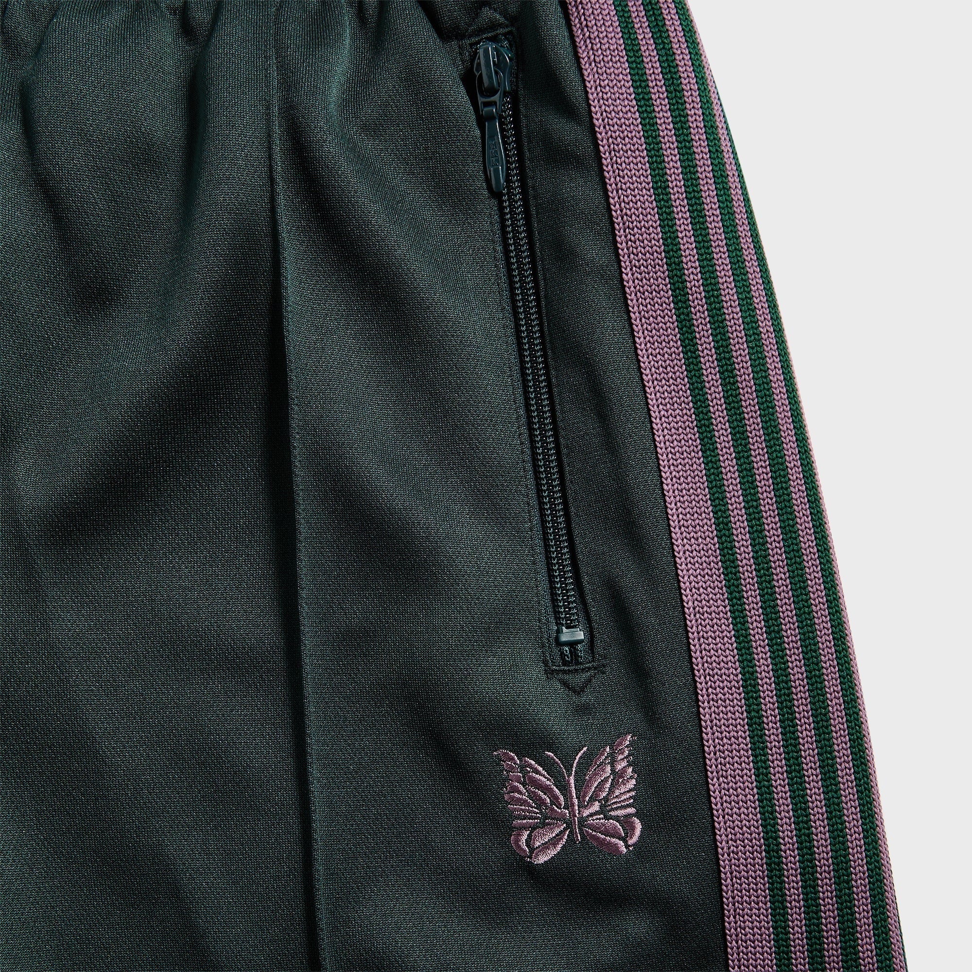 Needles Poly Smooth Track Pant - Green