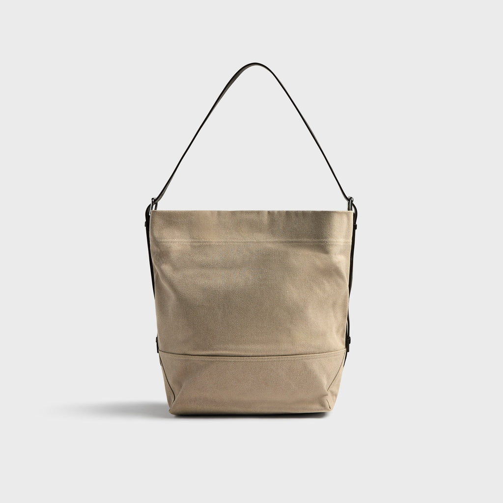 Lemaire Belted Tote Bag - Dark Linen