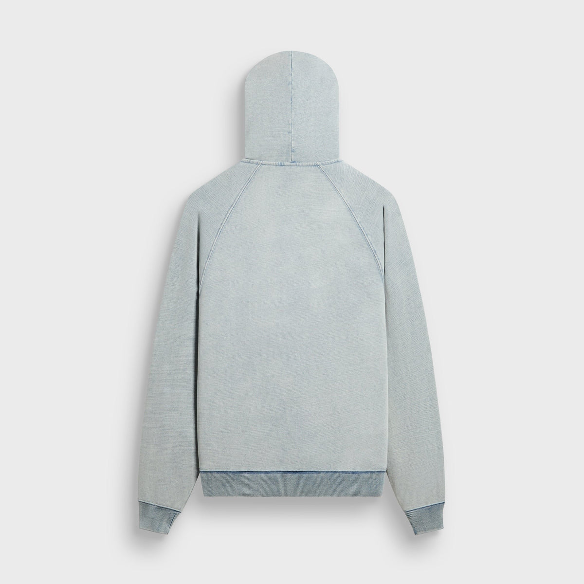 Kith Indigo Fleece Wilder Full Zip Hoodie - Pale Indigo