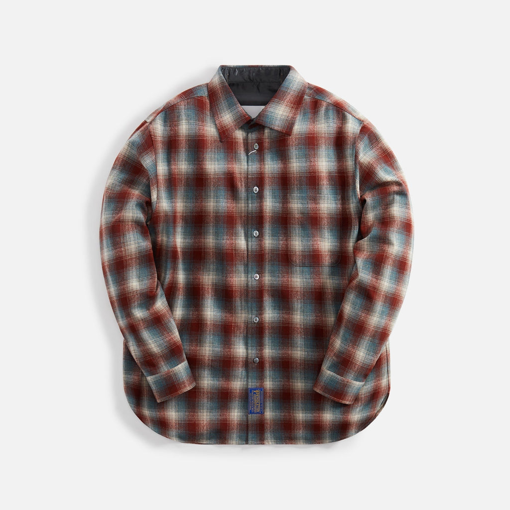 Margiela x Pendleton Check Wool Shirt - Rust
