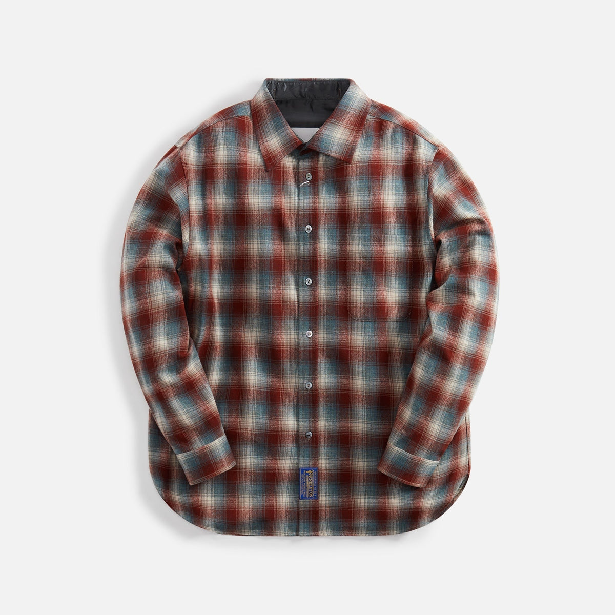 Margiela x Pendleton Check Wool Shirt - Rust