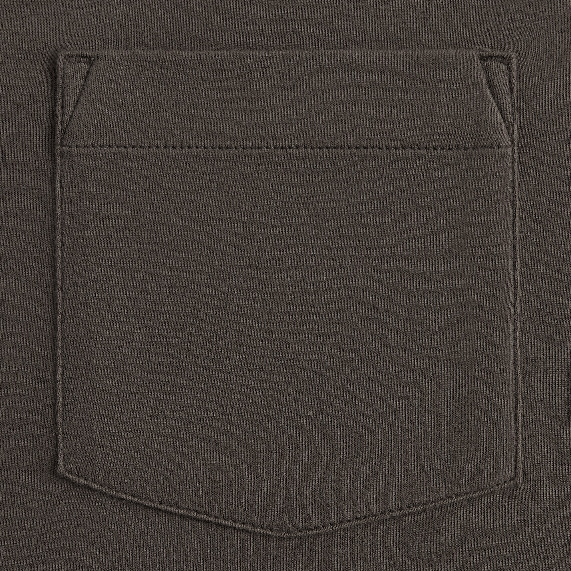 Kith Long Sleeve Leonard Pocket Tee - Somber