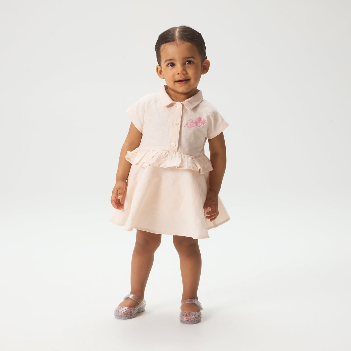 Kith Baby Bella Dress With Bloomer - Sahara