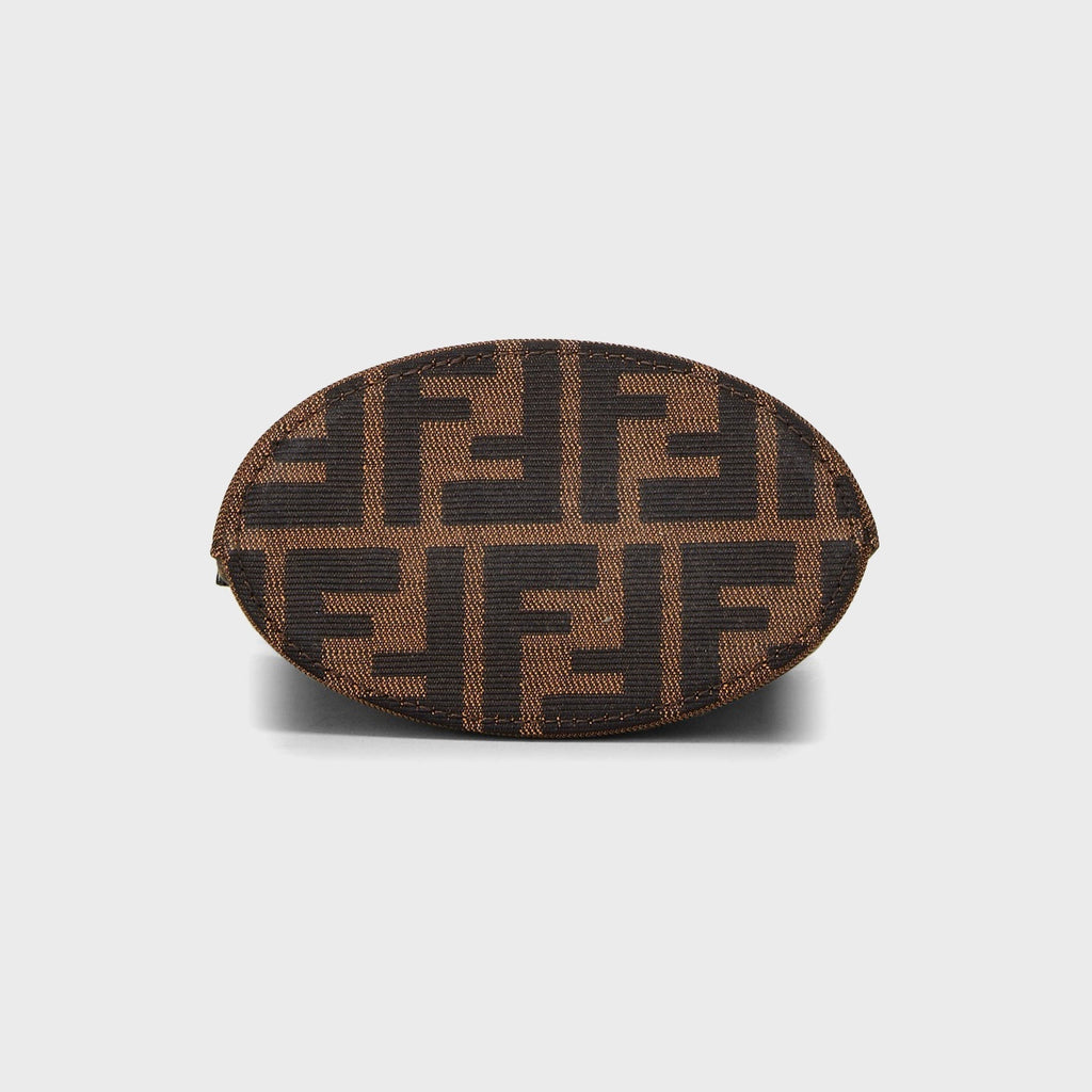WGACA Fendi Zucca Bucket Mini Bag - Brown