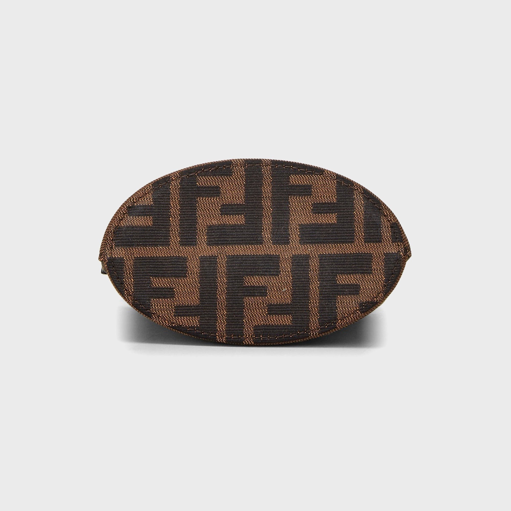 WGACA Fendi Zucca Bucket Mini Bag - Brown