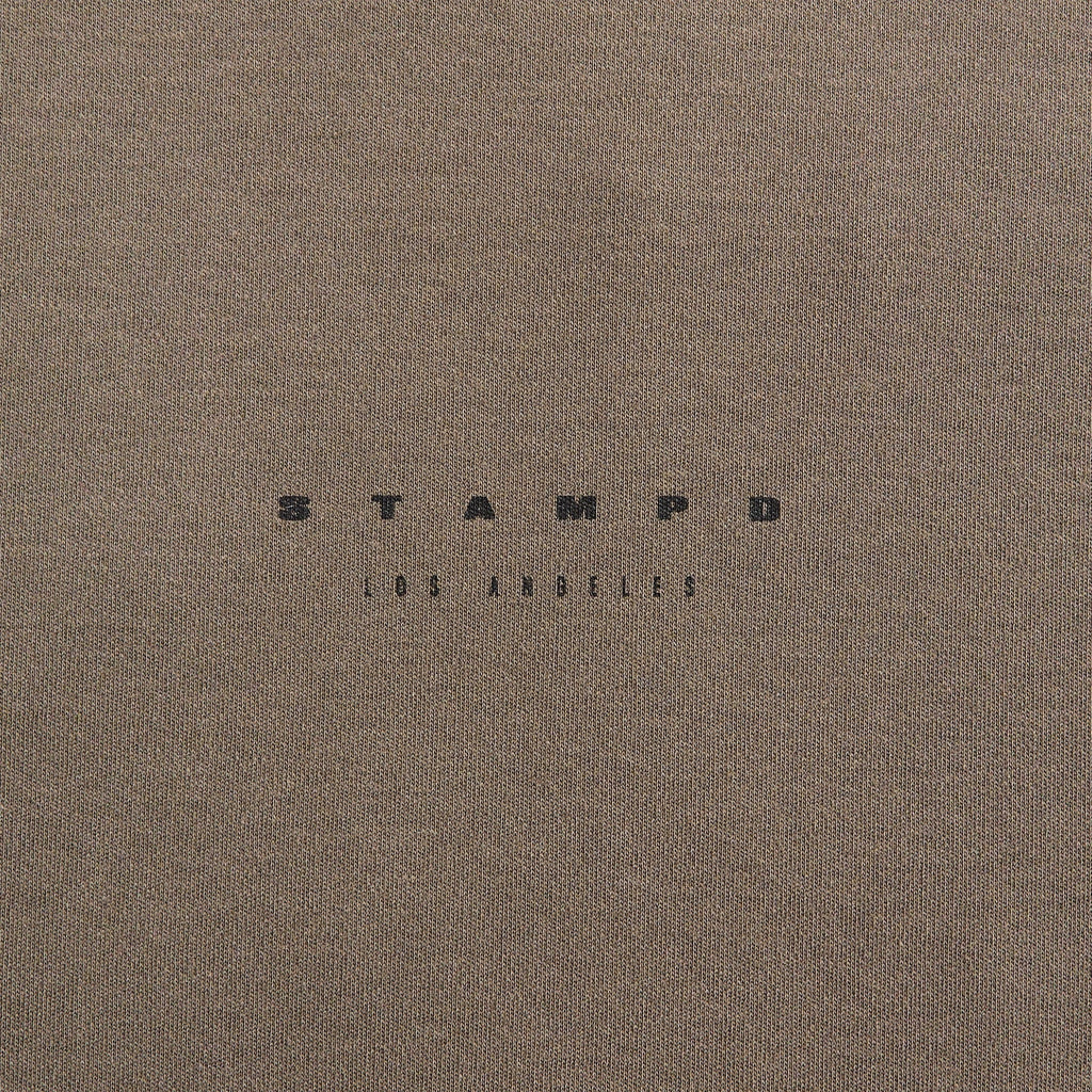 Stampd LA Stack Logo Relaxed Tee - Sepia