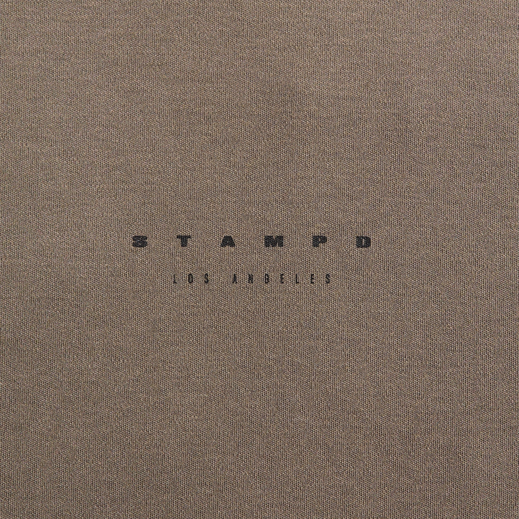 Stampd LA Stack Logo Relaxed Tee - Sepia