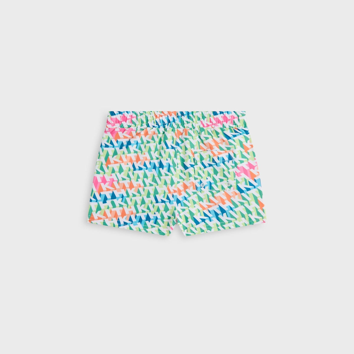 Kith Baby 3D Monogram Kai Swim Trunk - Periodot