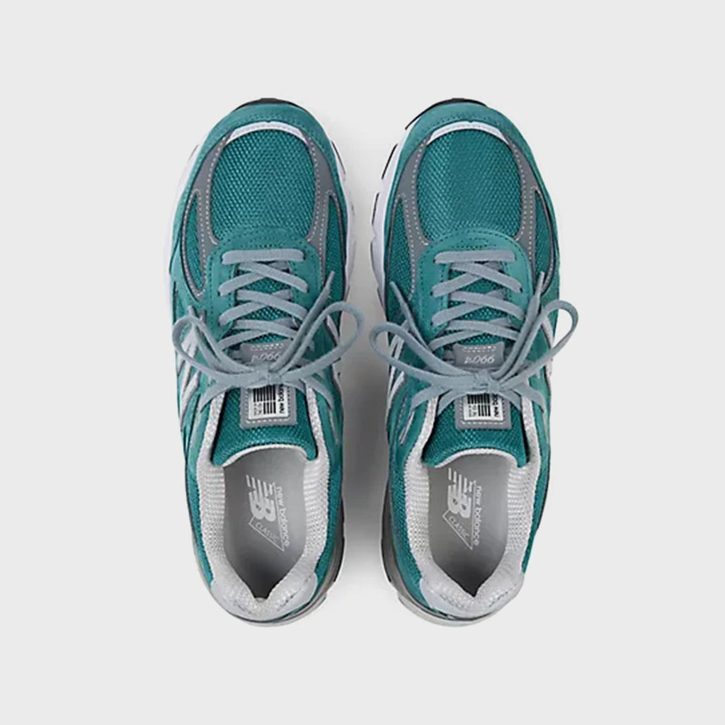New Balance Made in USA 990v4 - Vintage Teal / Grey / White