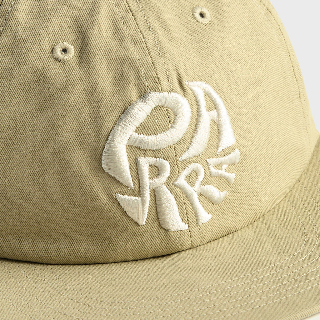 by Parra 1976 Logo 6 Panel Cap - Beige