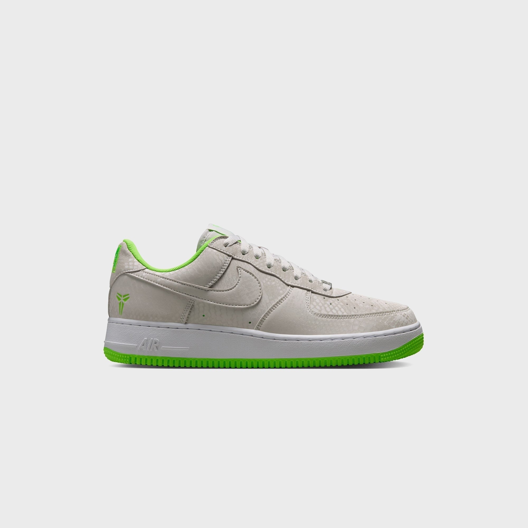 Nike Air Force 1 Low - Vast Grey / White / Electric Green