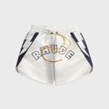 Rhude Logo Lightning Short - White / Navy