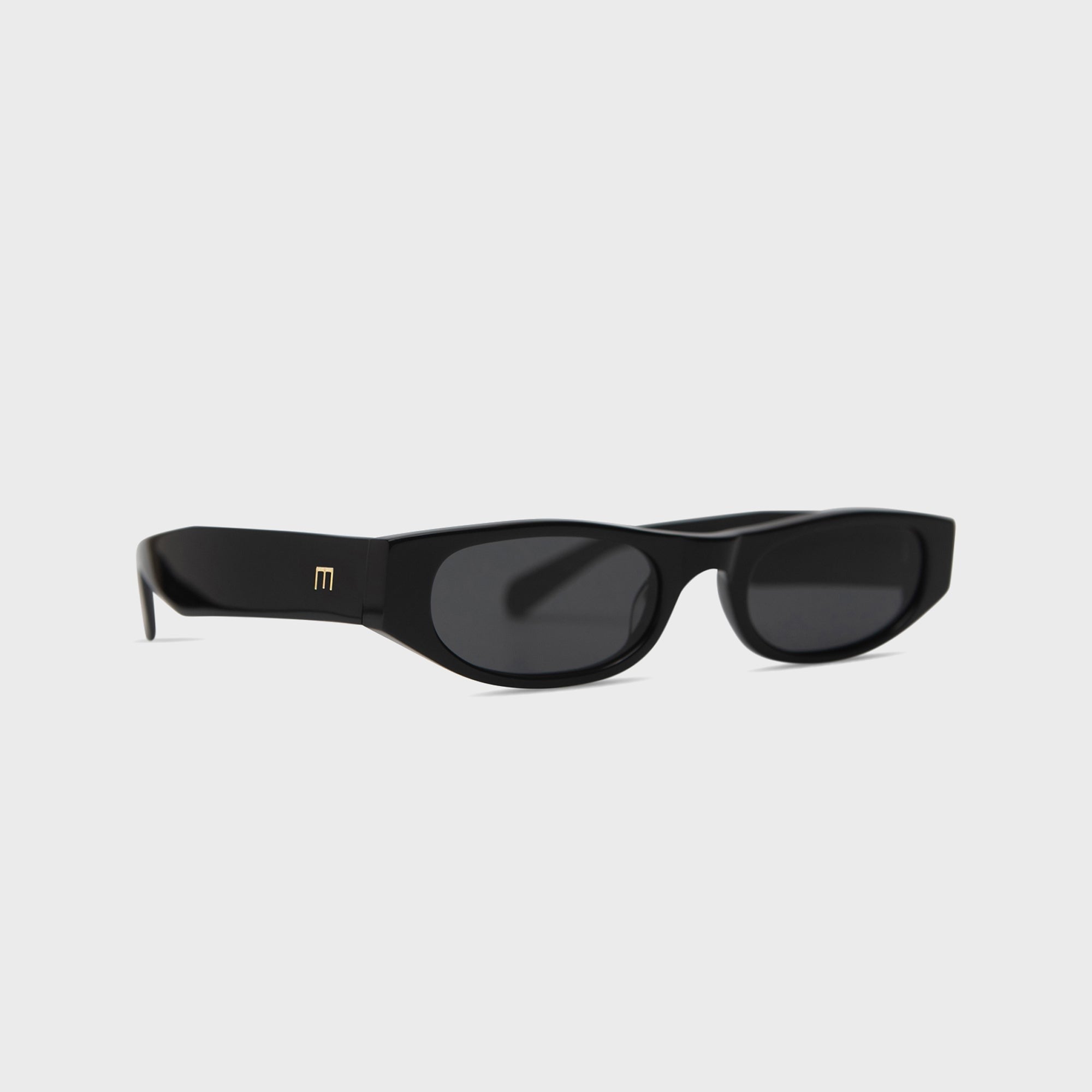 Elisa Johnson Yves Sunglasses - Gloss Black