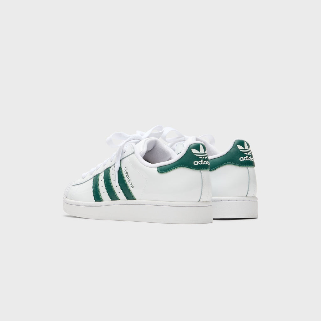 adidas Superstar II - Cloud White / Collegiate Green