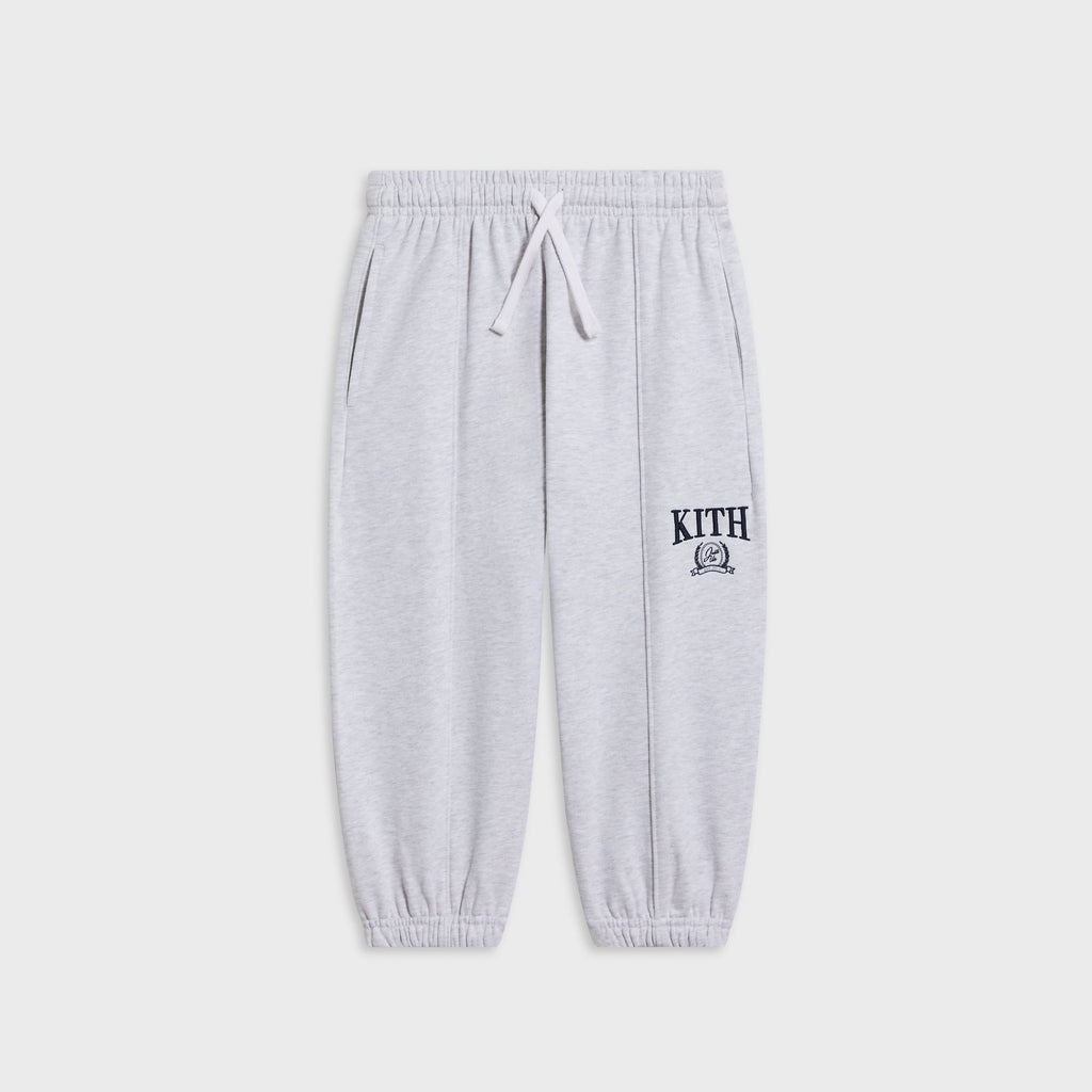 Kith Kids Collegiate Nelson Sweatpant - Light Heather Grey - PH
