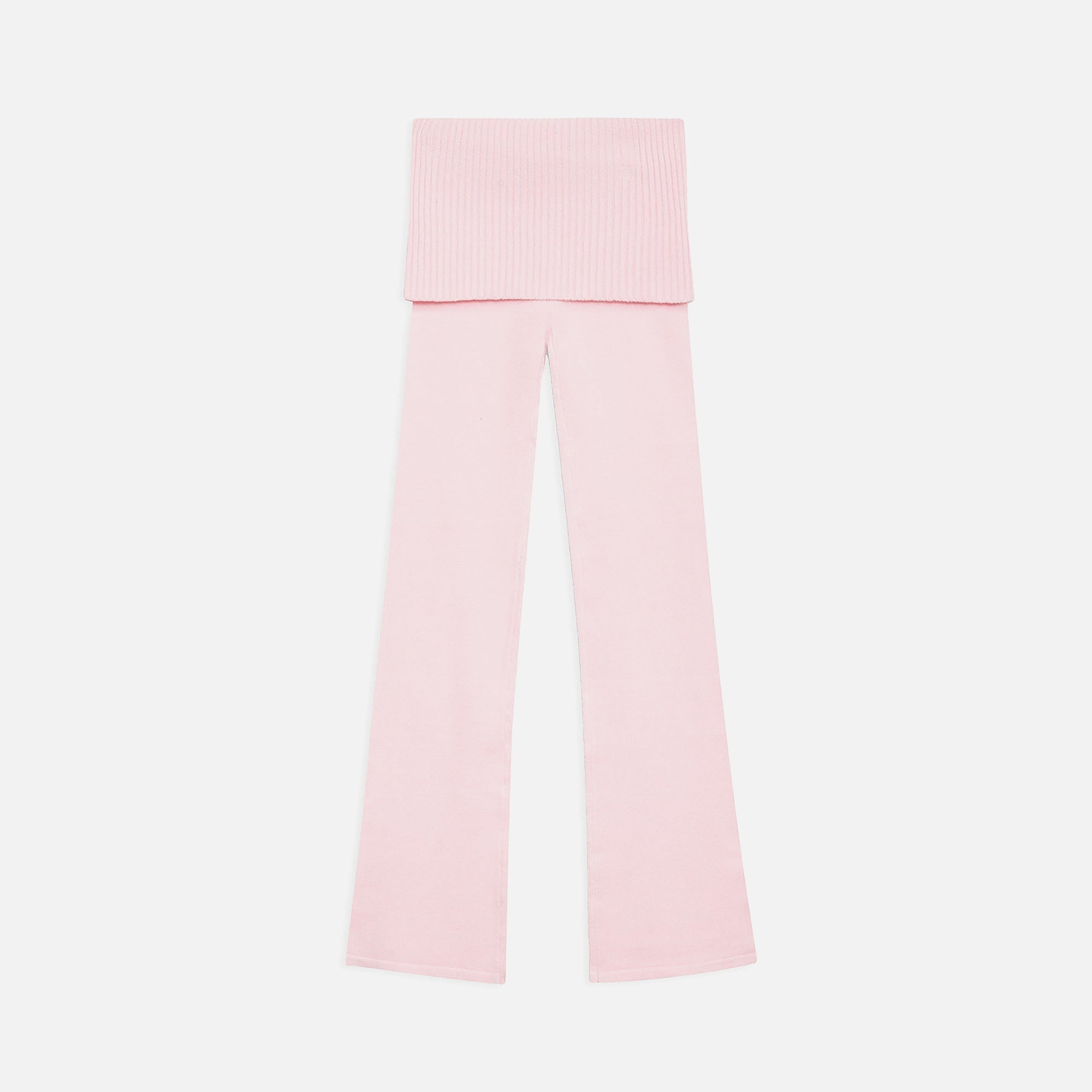 Frankies Bikinis Mason Cloud Knit Pant - Rose Quartz