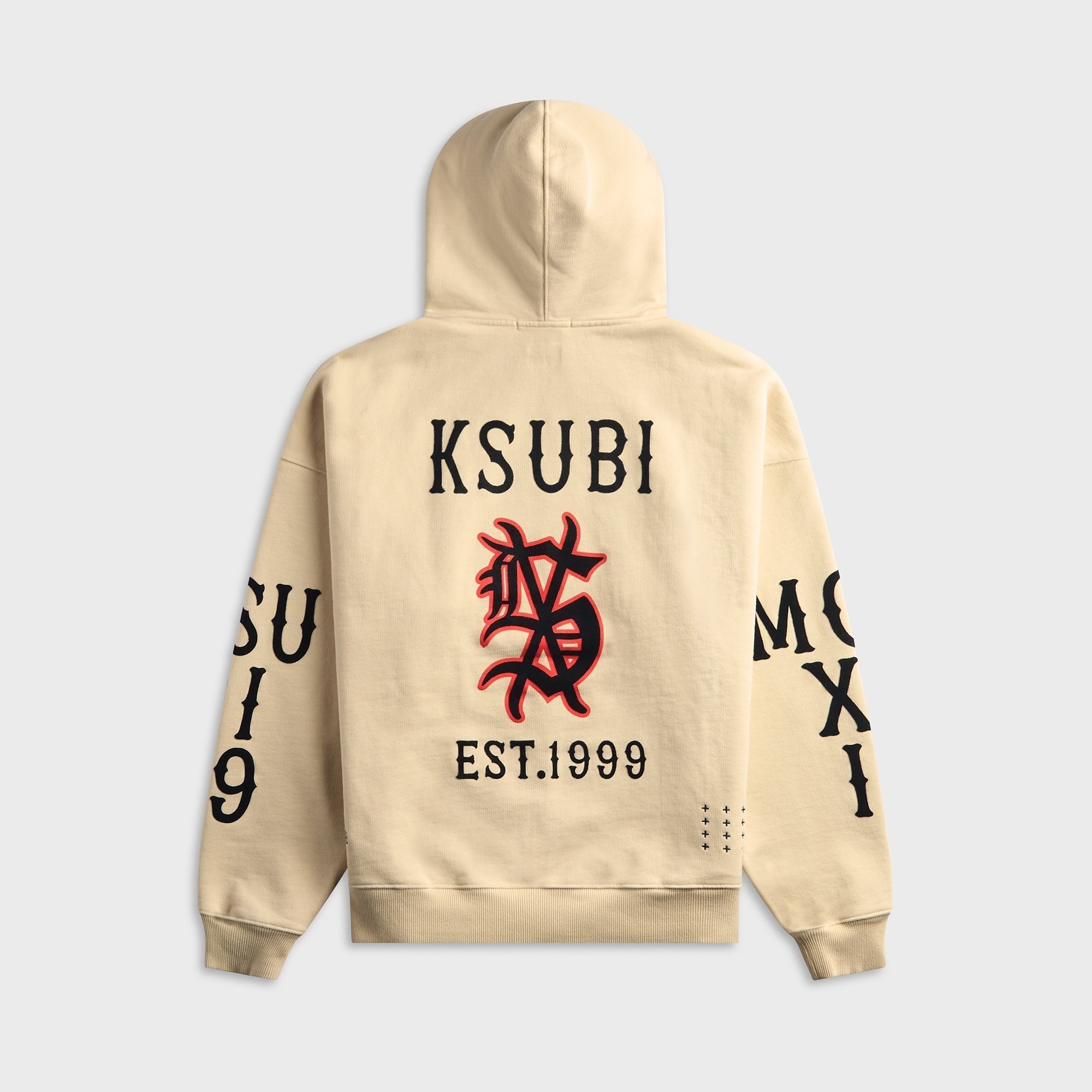 Ksubi Bolter Ekcess Hoodie - Ecru