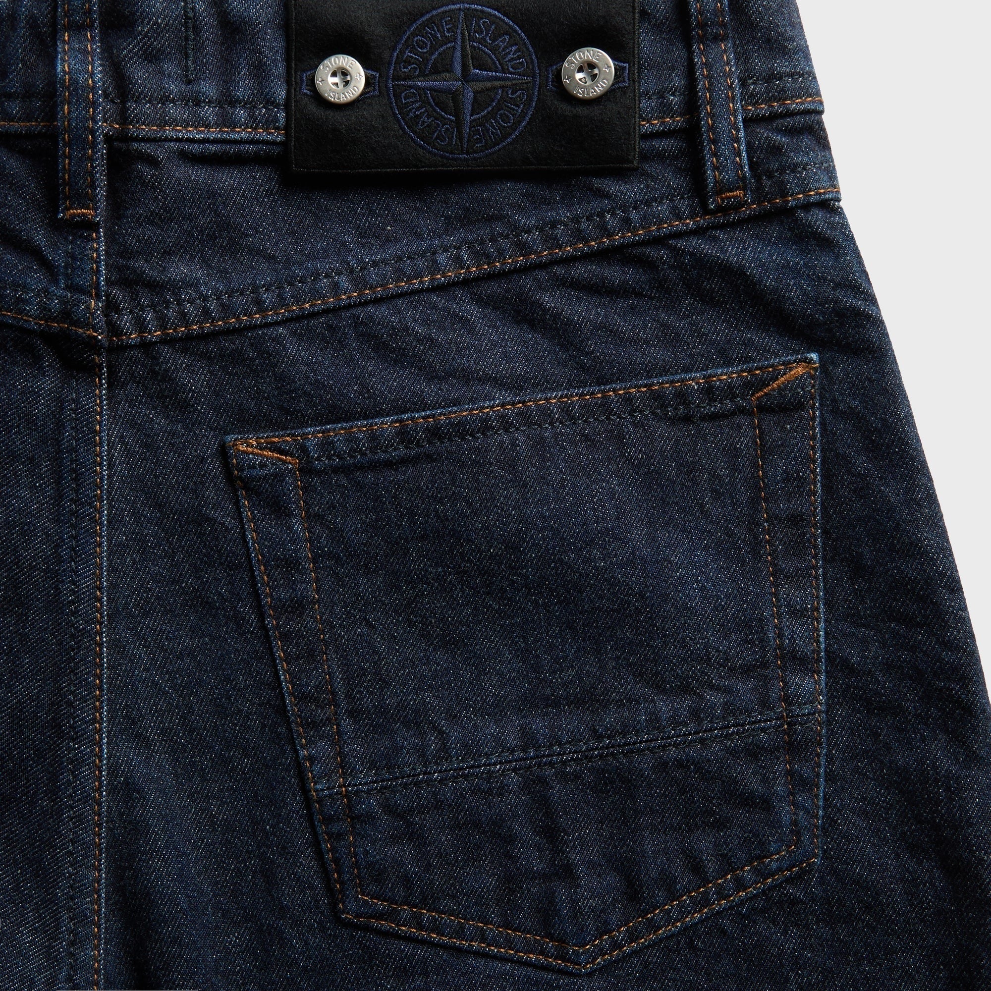 Stone Island Indigo Denim-Rinsed Loose-fit Jean - Blue Rinse