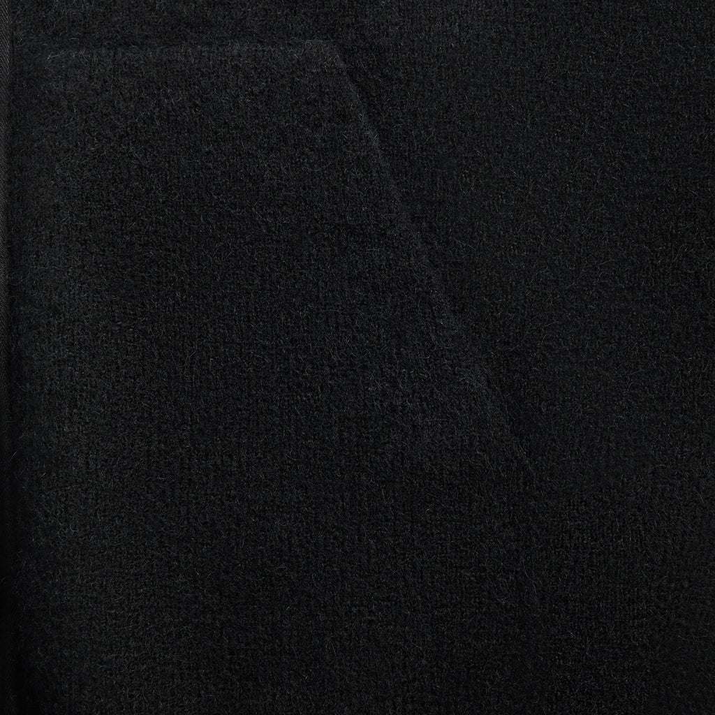 Rick Owens Alpaca Gimp Hoodie - Black