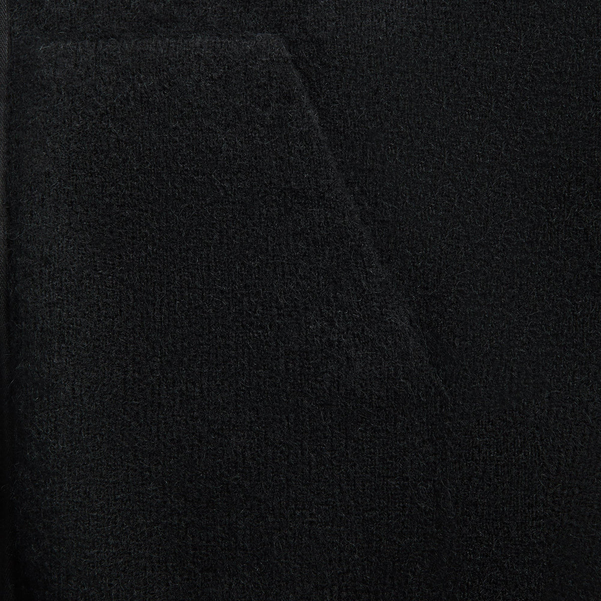 Rick Owens Alpaca Gimp Hoodie - Black