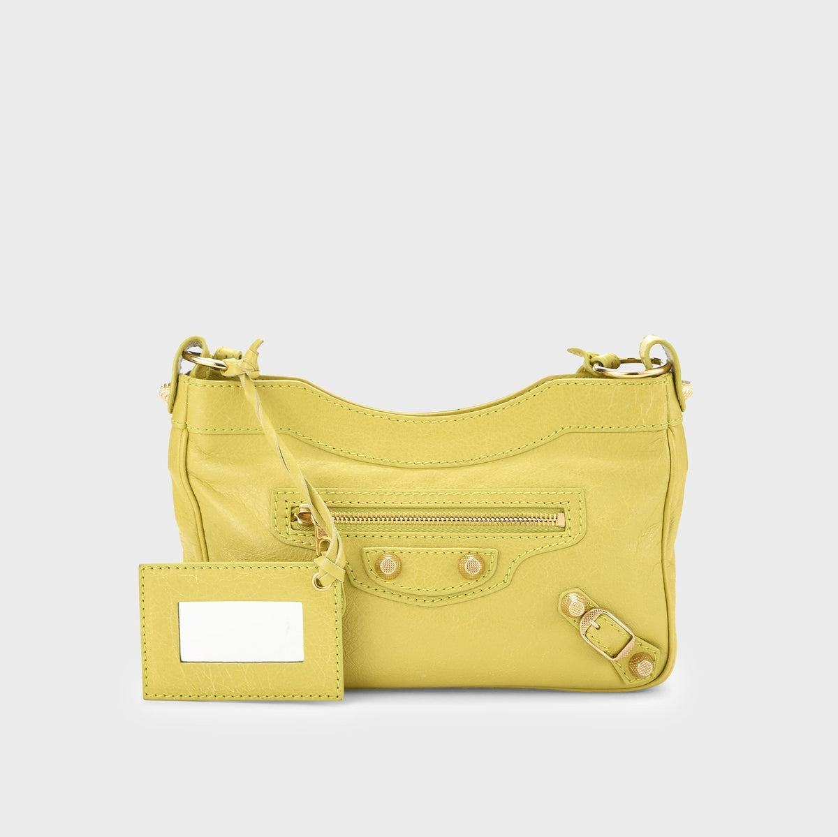 WGACA Balenciaga Agneau Giant 12 Hip Bag - Yellow