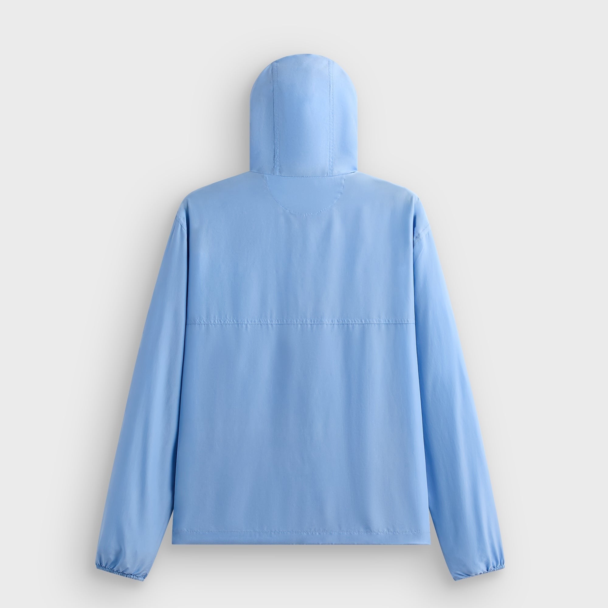 &Kin Washed Silk Habotai Quarter Zip Raj Jacket - Millstream