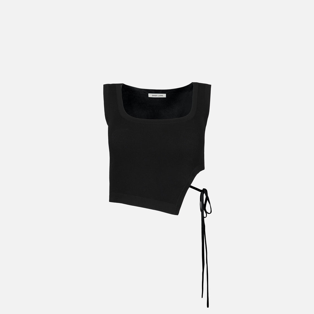 Sandy Liang Tears Sweater - Black