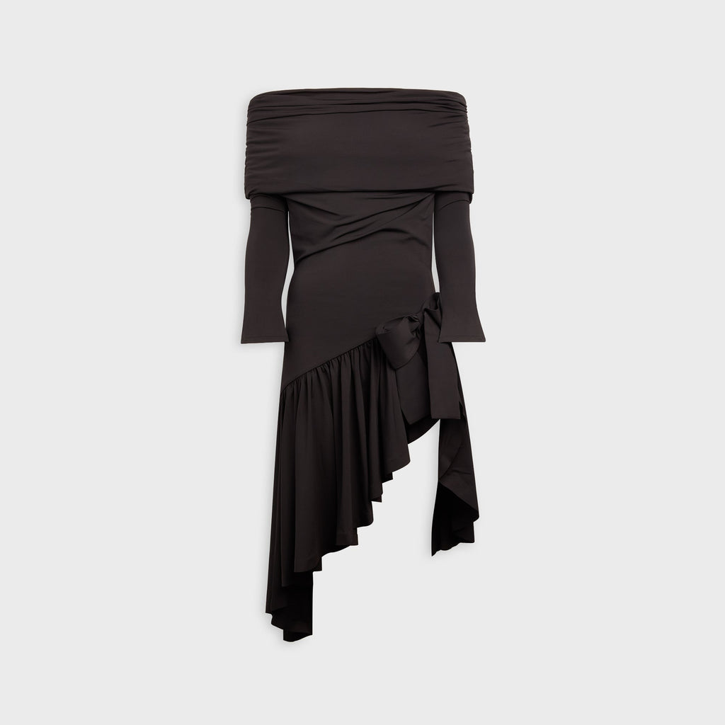 GUIZIO Lola Mini Dress - Black