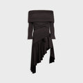 GUIZIO Lola Mini Dress - Black
