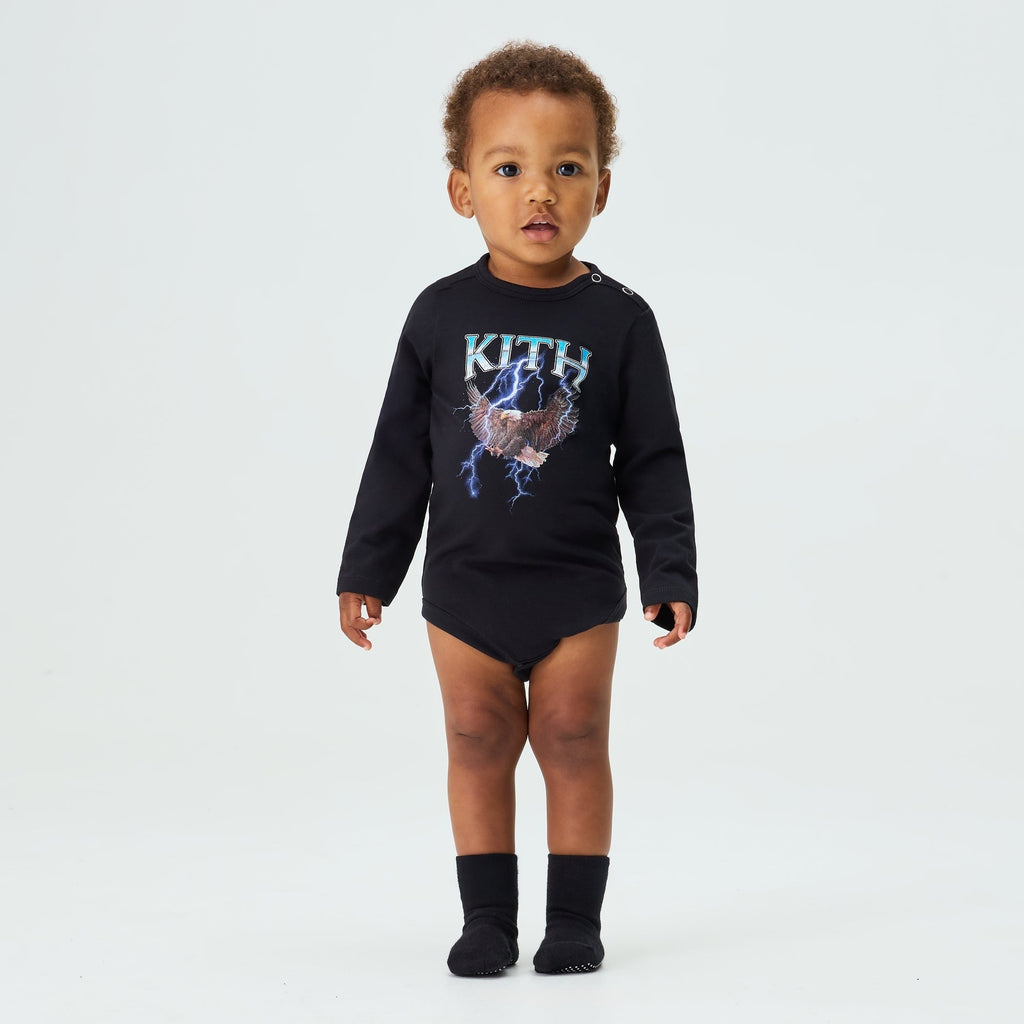 Kith Baby Eagle Bodysuit - Black