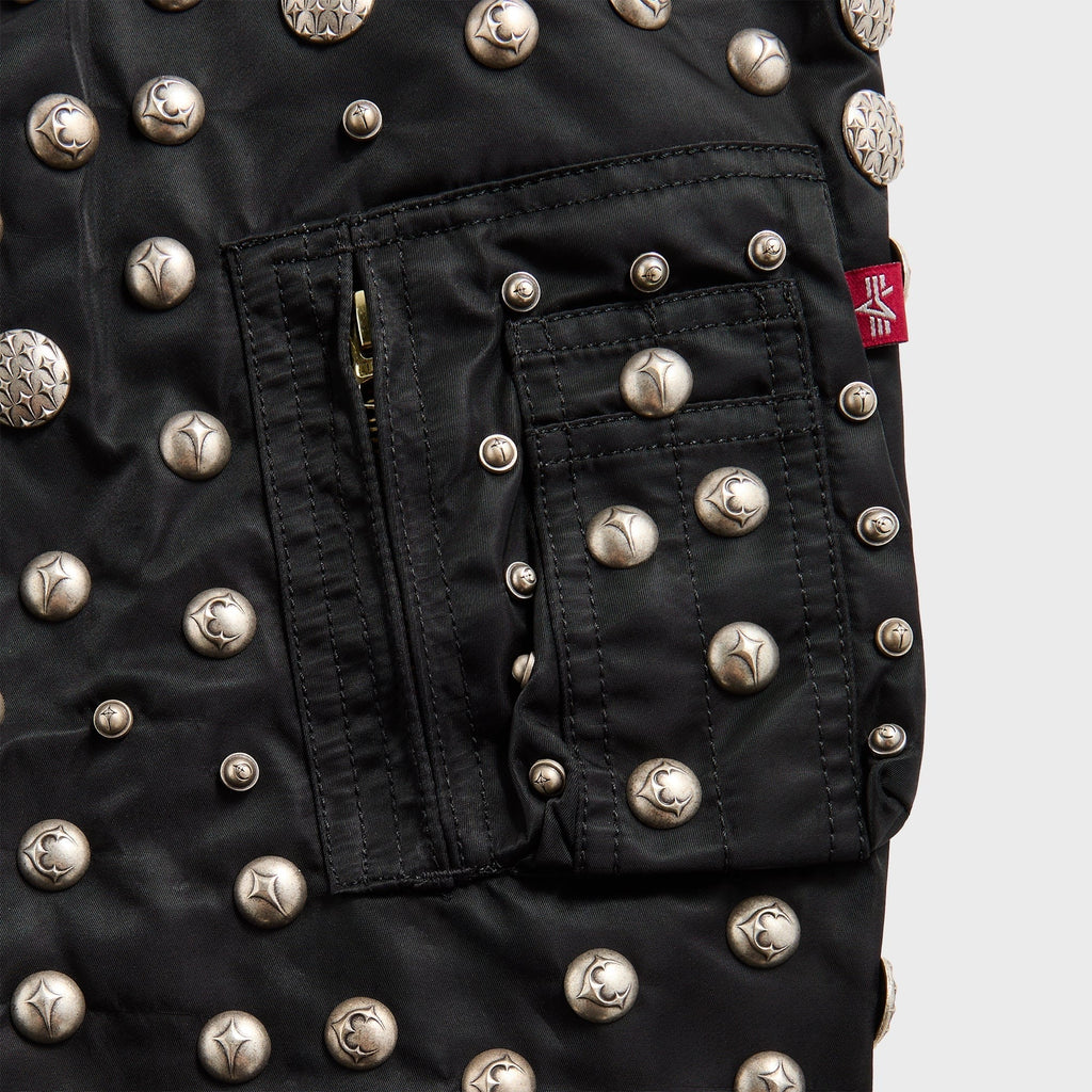 Alpha Industries Thug Club X Alpha Cwu-45P All-Over Rivet Version Jacket - Black