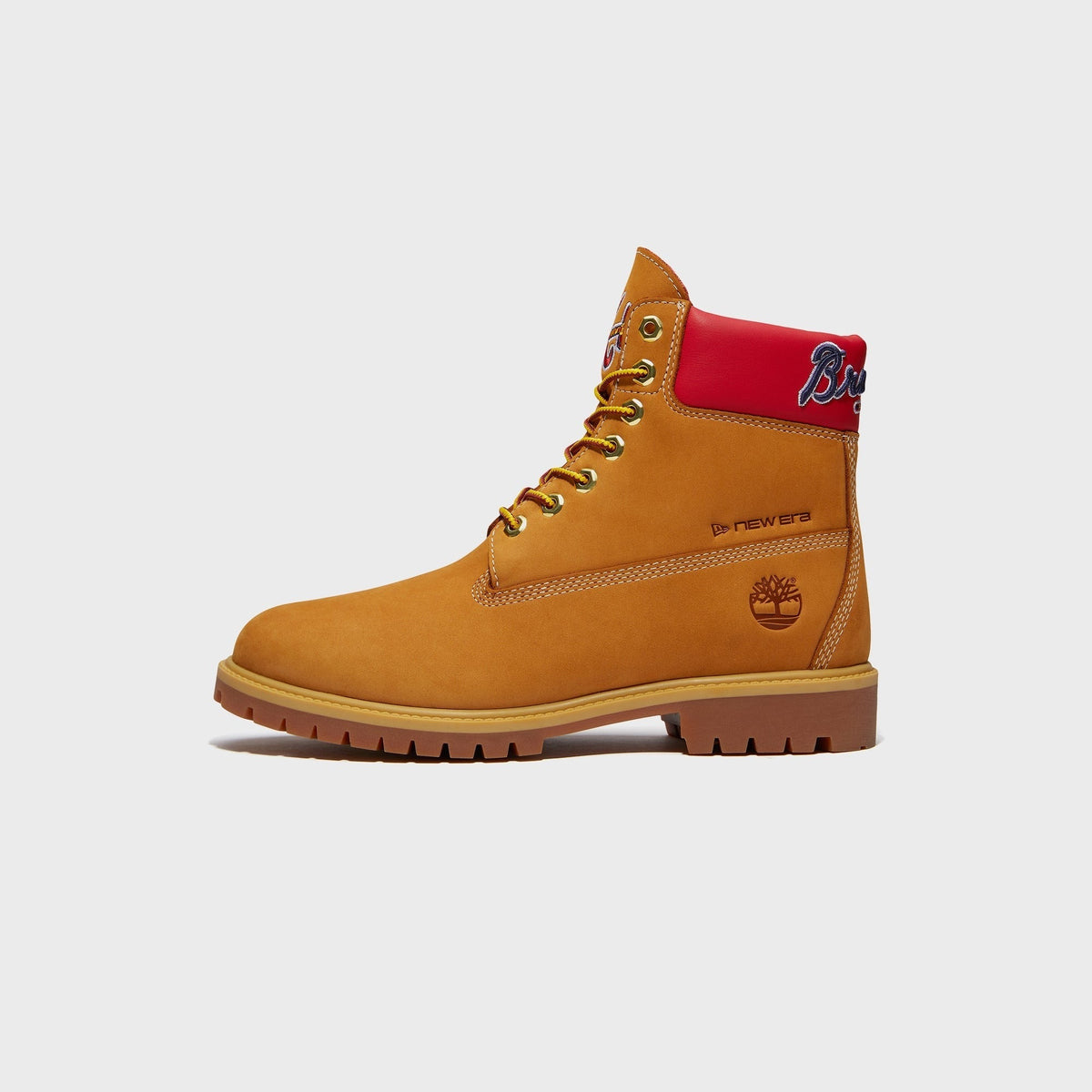 Timberland x New Era Heritage Premium 6-Inch Atlanta Braves Waterproof Boot - Wheat