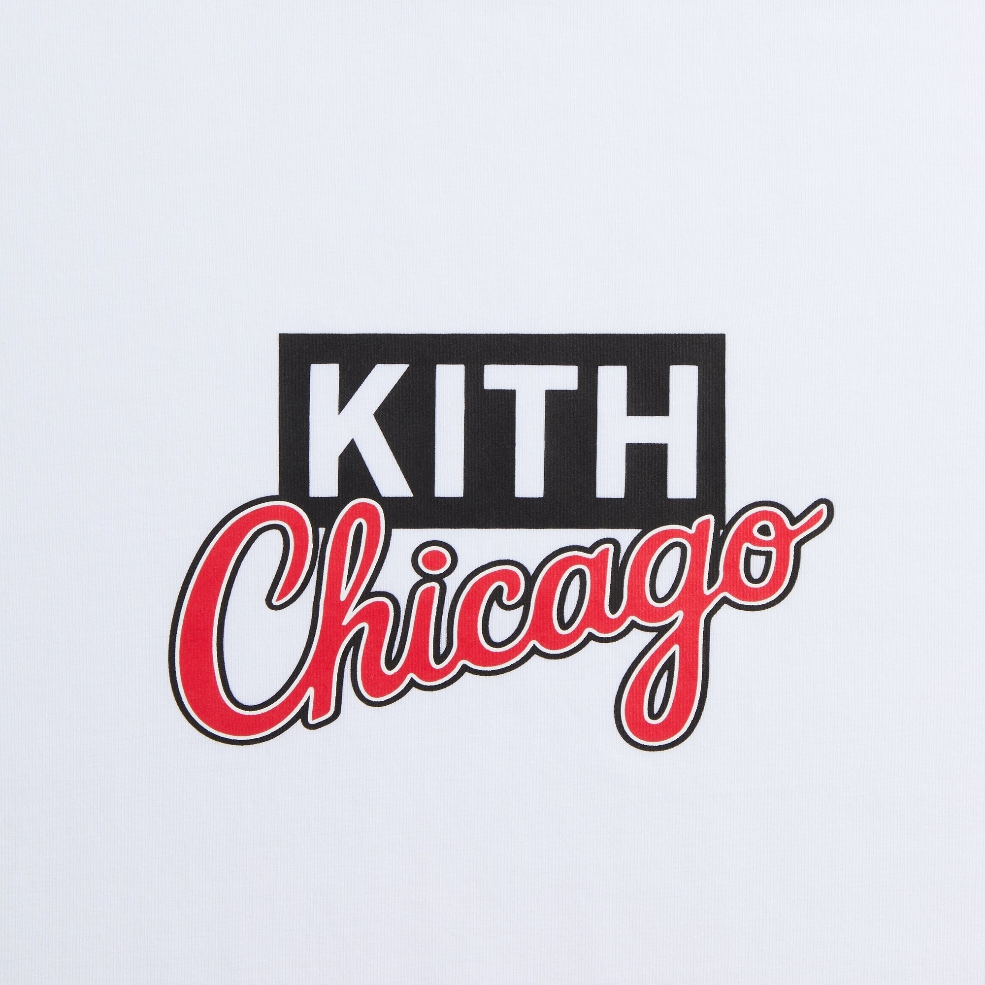 Kith Chicago Classic Logo Tee - White