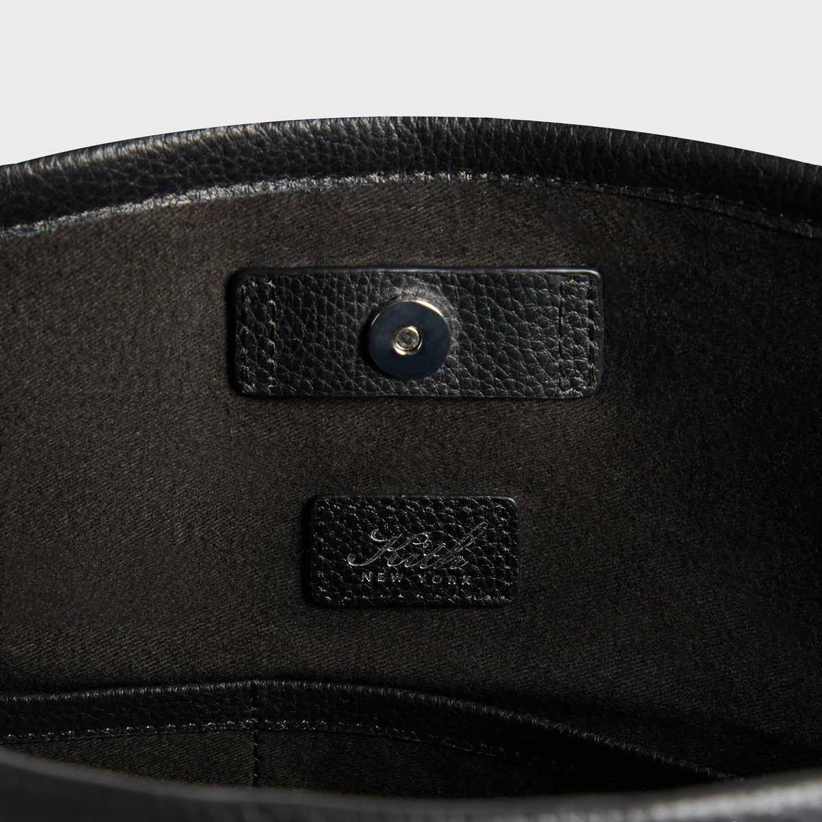 Kith Suede Applique Canvas Tote - Black