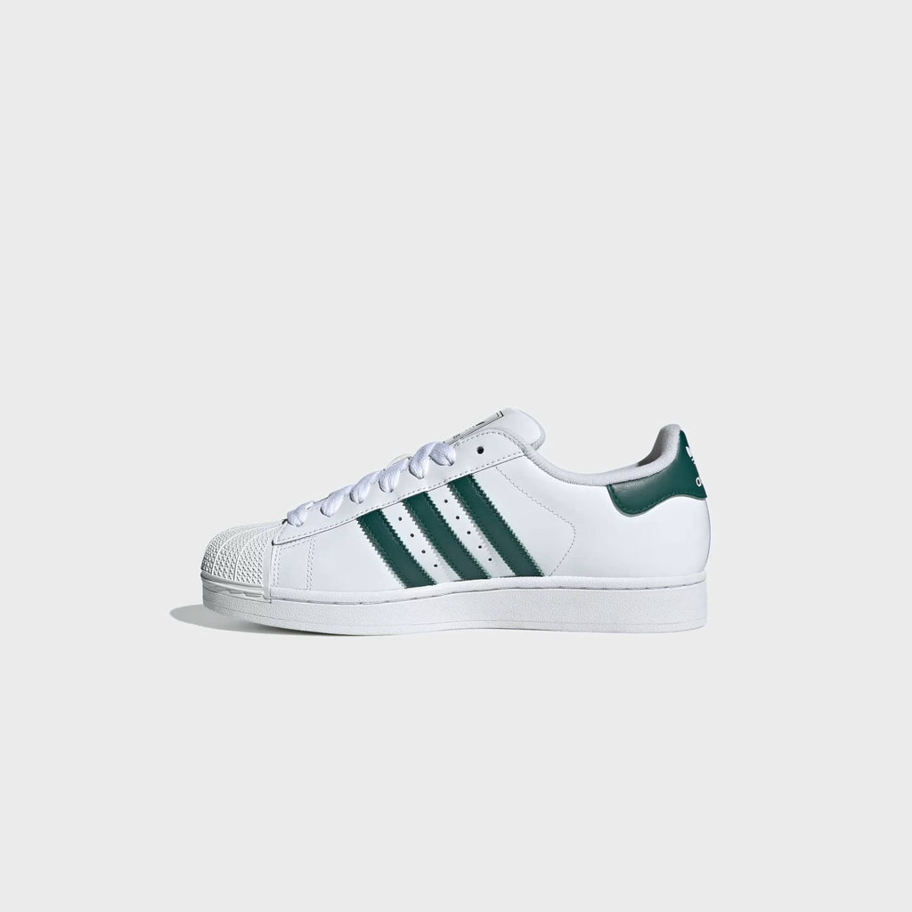 adidas Superstar II - Cloud White / Collegiate Green