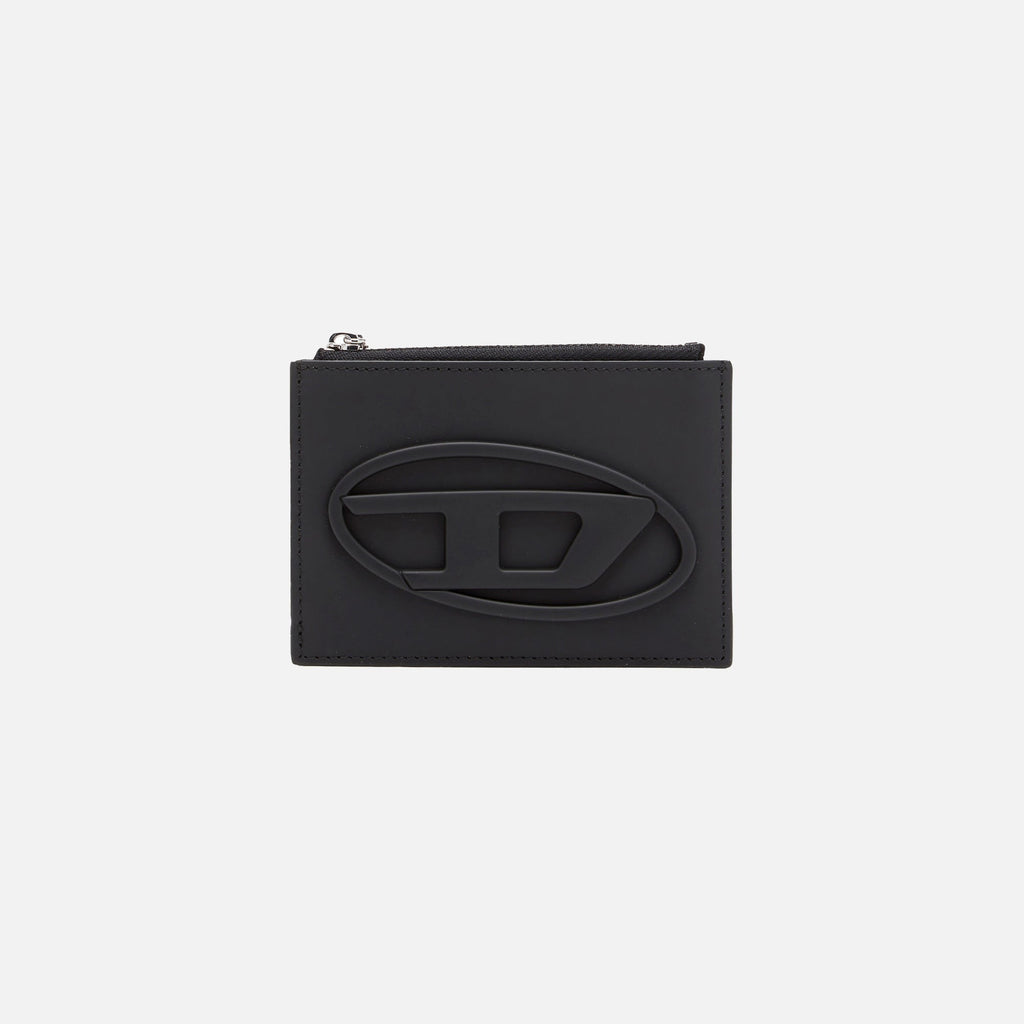 Diesel 1DR Card Coin Holder - Matte Black