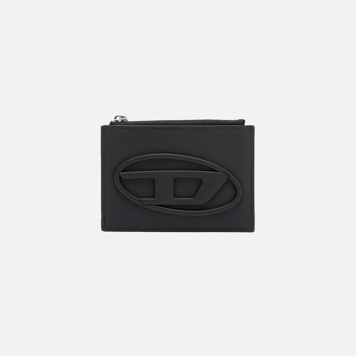 Diesel 1DR Card Coin Holder - Matte Black