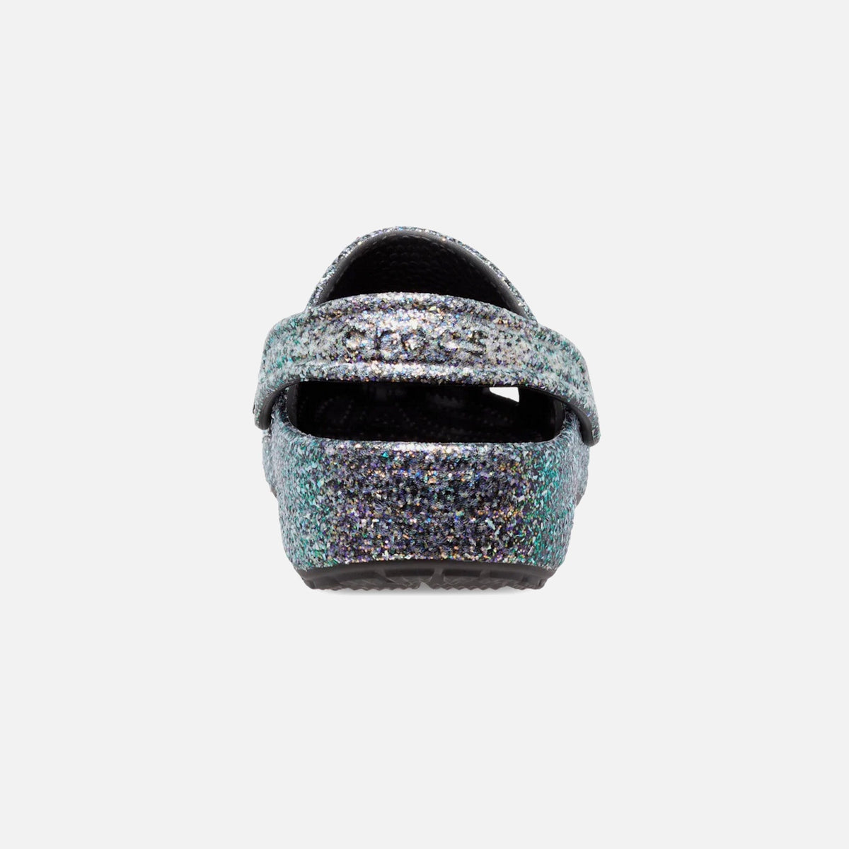 Crocs Pre-School Classic Glitter Clog Kids - Glitter Multi / Black