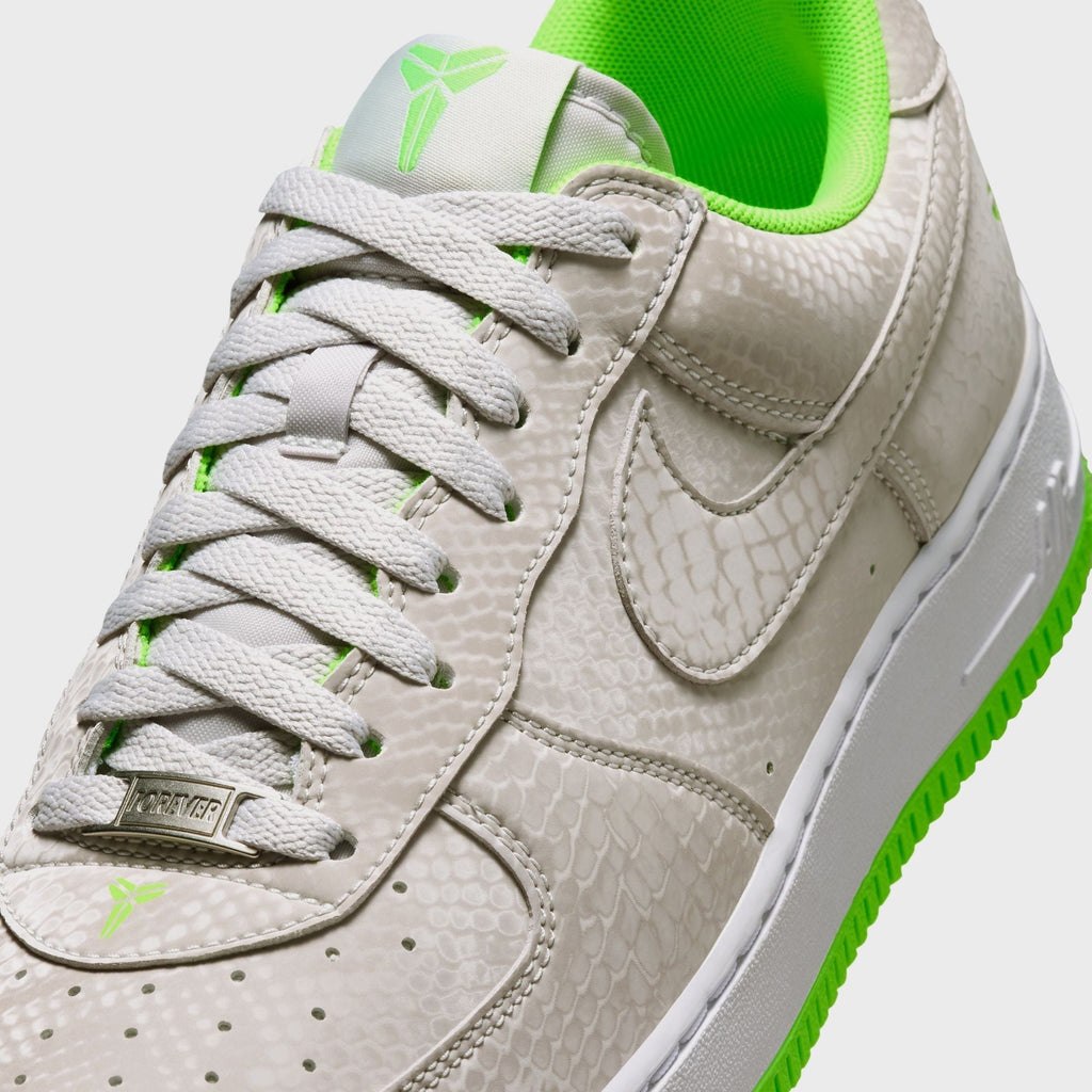 Nike Air Force 1 Low - Vast Grey / White / Electric Green