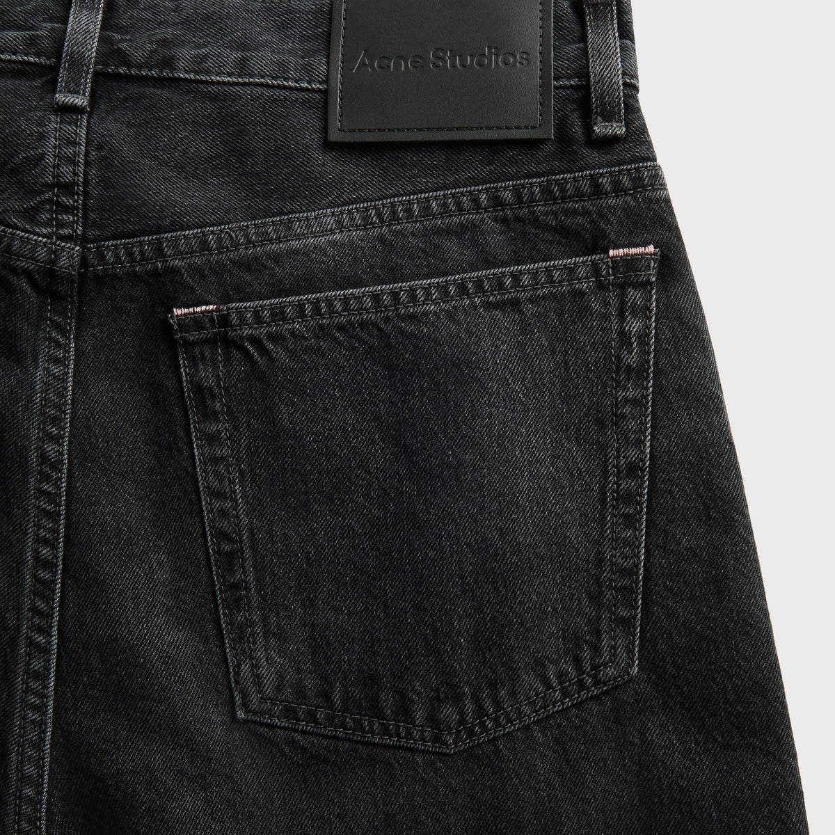 Acne Studios 2021M Regular Fit Jean - Black
