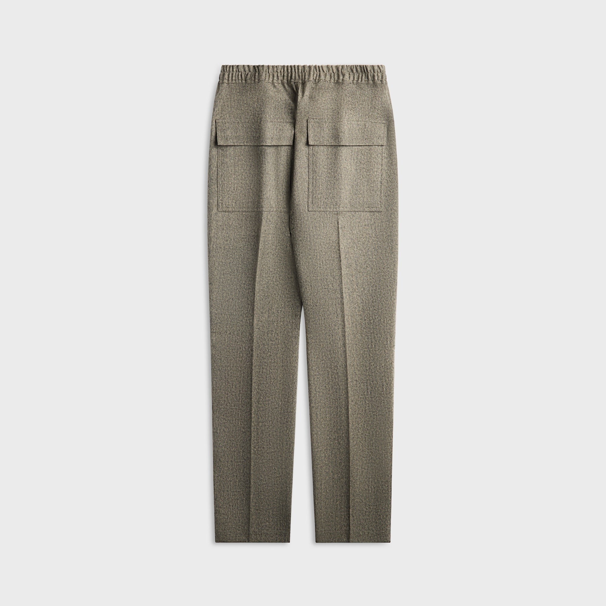 Rick Owens Drawstring Slim Long Pant - Black Melange