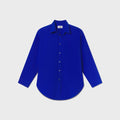 Agolde Sona Shirt - Cobalt