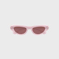 Bottega Veneta Bombe Cat-Eye Sunglasses - Pink / Red
