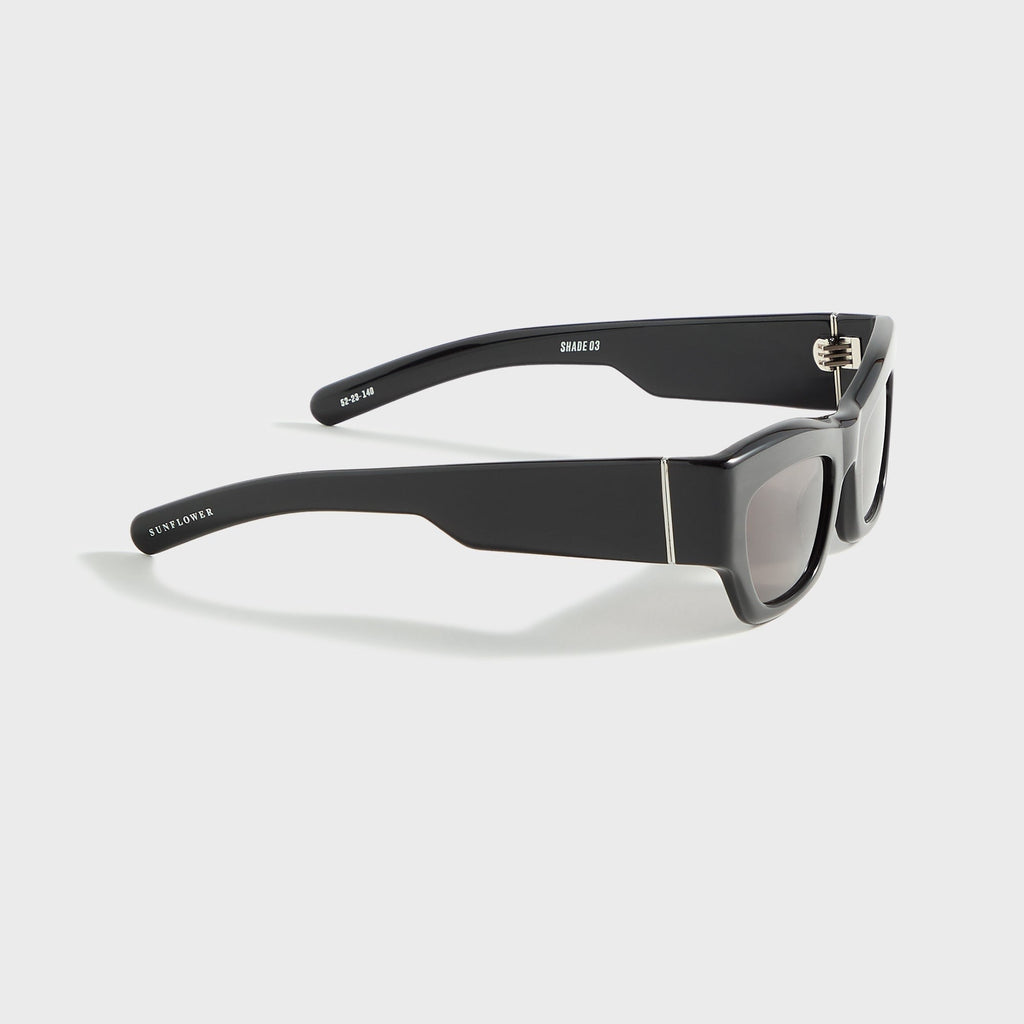 Flatlist Shade 03 - Solid Black / Solid Black Lens