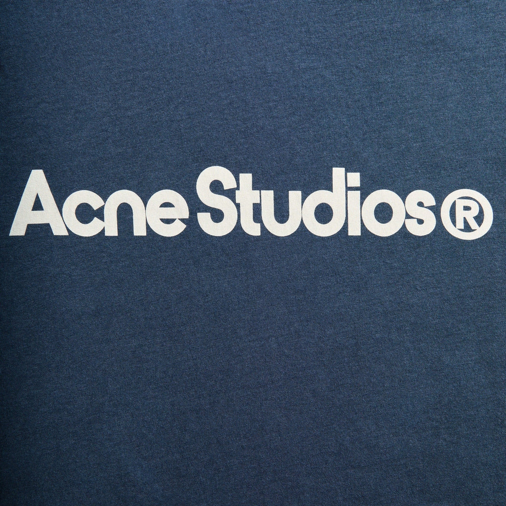 Acne Studios Graphic Tee - Navy Blue
