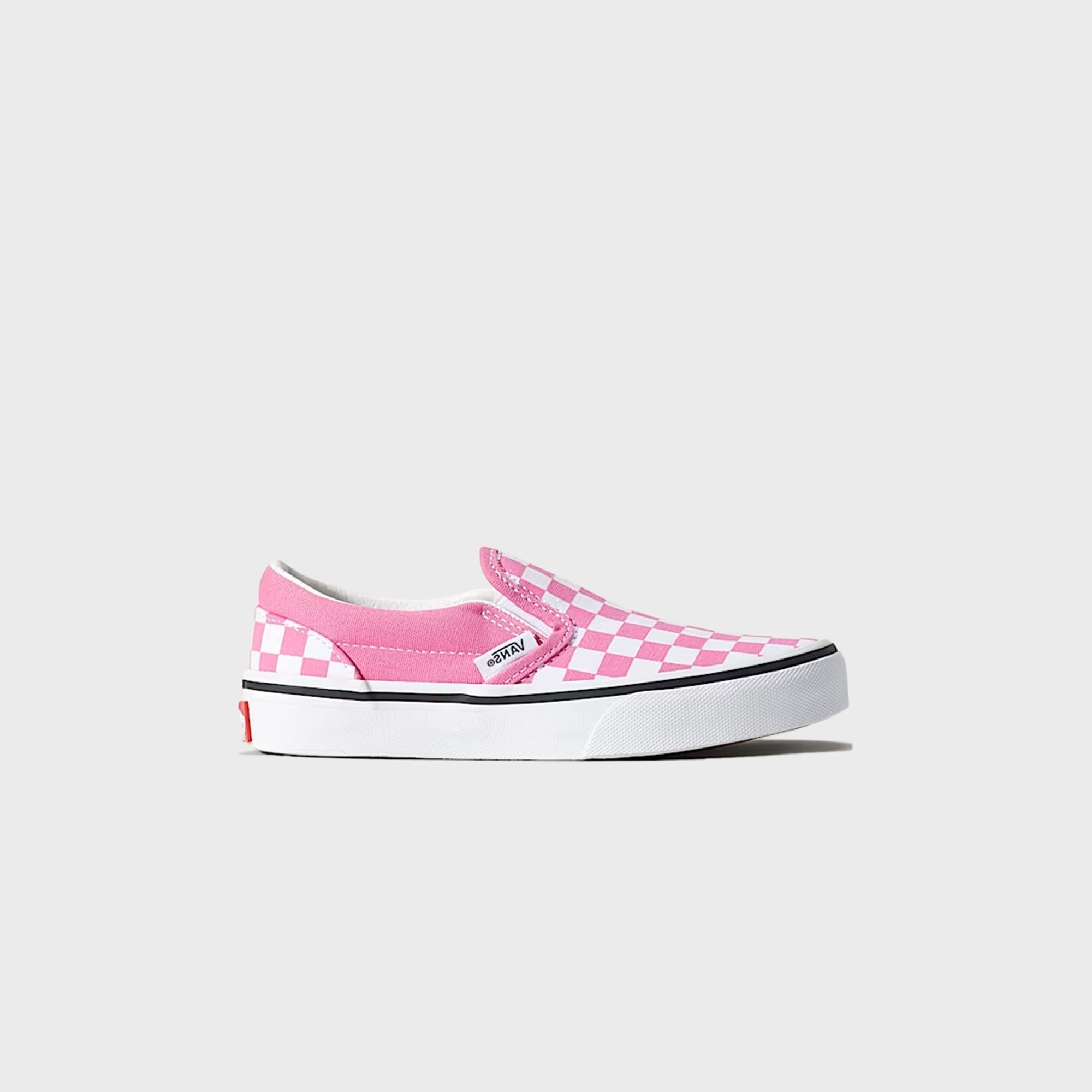 VANS PS Classic Slip-On Checkerboard Shoe - Checkerboard Fizz Pink